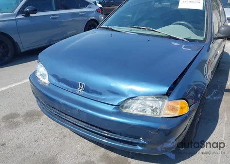 1994 Honda Civic Lx из США, поврежденный, VIN JHMEG8658RS002355